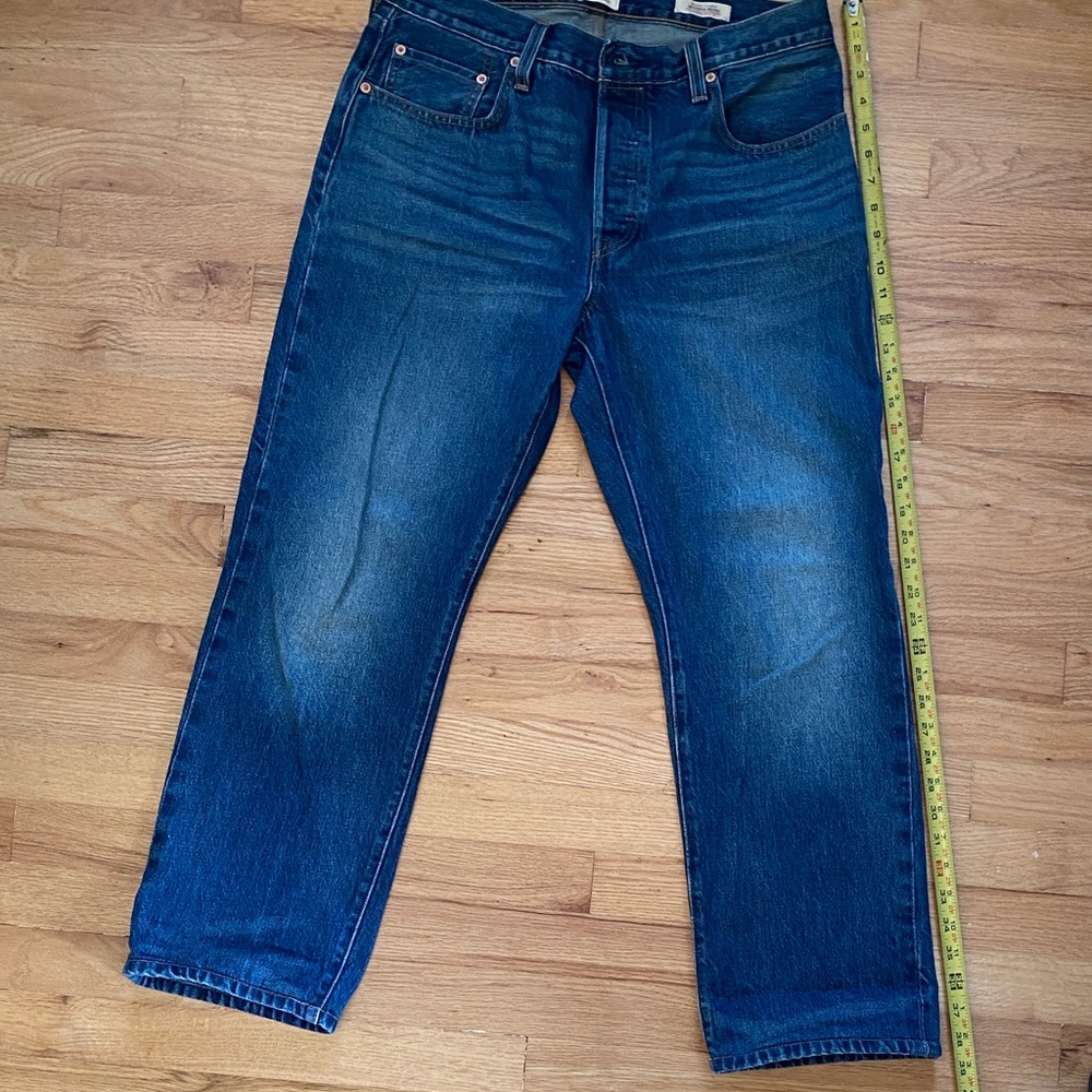 Levi's 501 90’s SELVEDGE Jeans 30x28 - Picture 9 of 12
